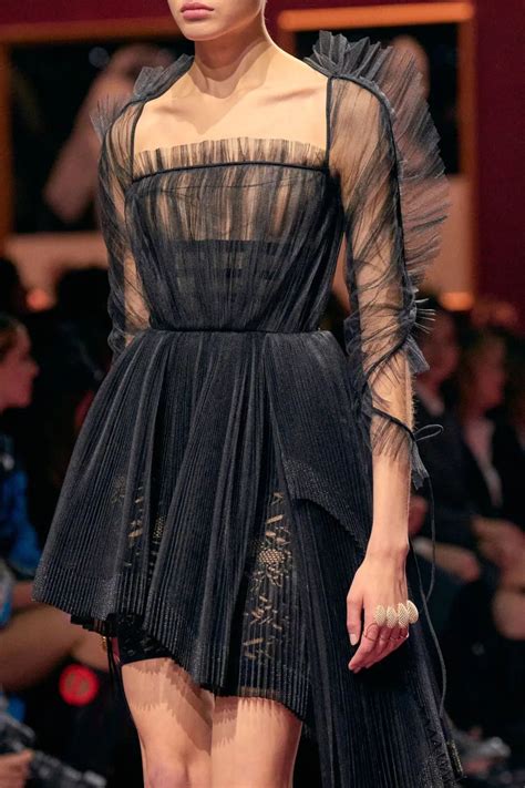 dior see through dress